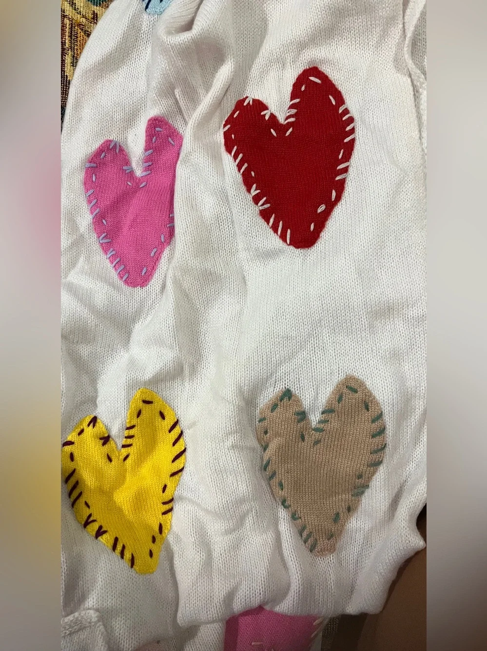 Anthropologie Kerri Rosenthal Zero Waste Patchwork Love Scarf